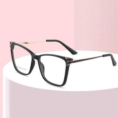 TXOME Cat Eye Square Clear Glasses -TXOME