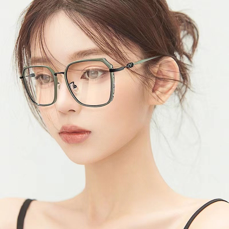 TXOME Lora Square Big Frame Glasses