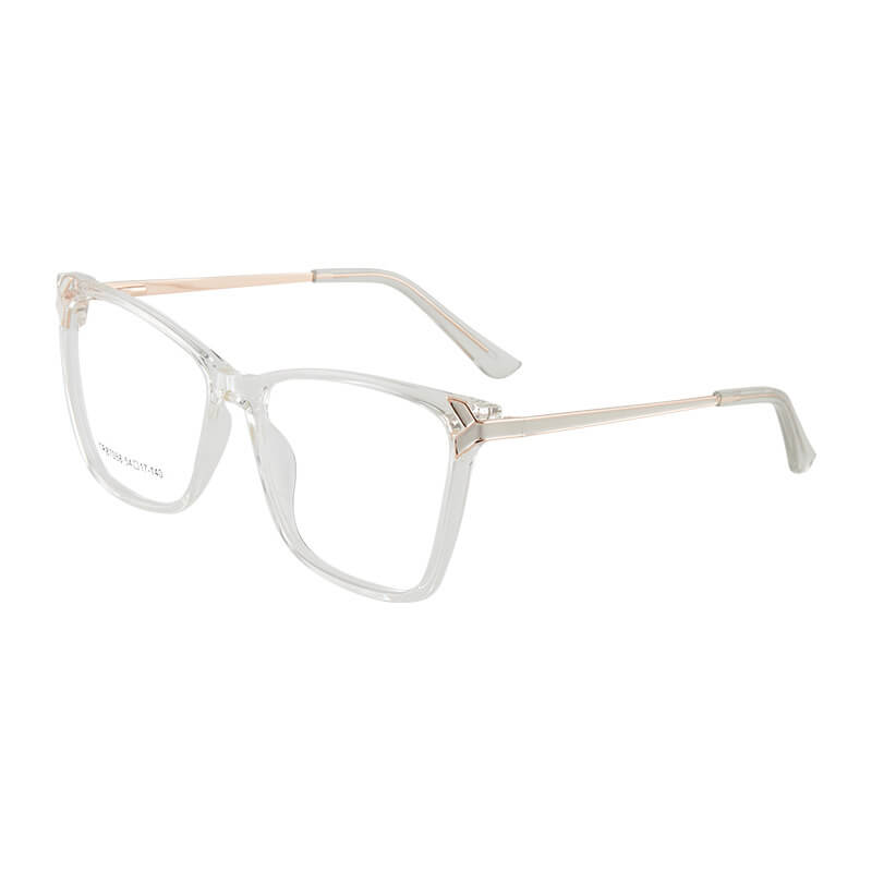 TXOME Cat Eye Square Clear Glasses -TXOME