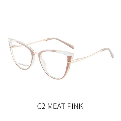 TXOME Jeni Leapoard Cat Eye Glasses -TXOME