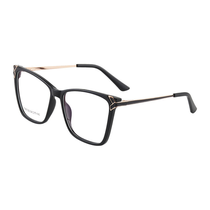 TXOME Cat Eye Square Clear Glasses -TXOME