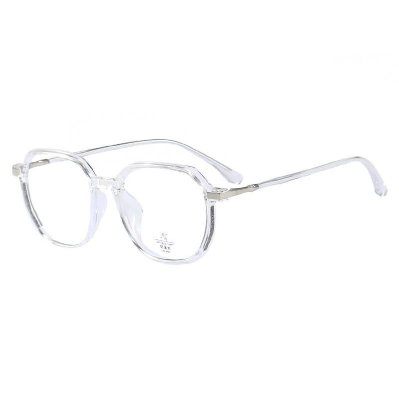 TXOME Sally Glitter Clear Frame Glasses -TXOME