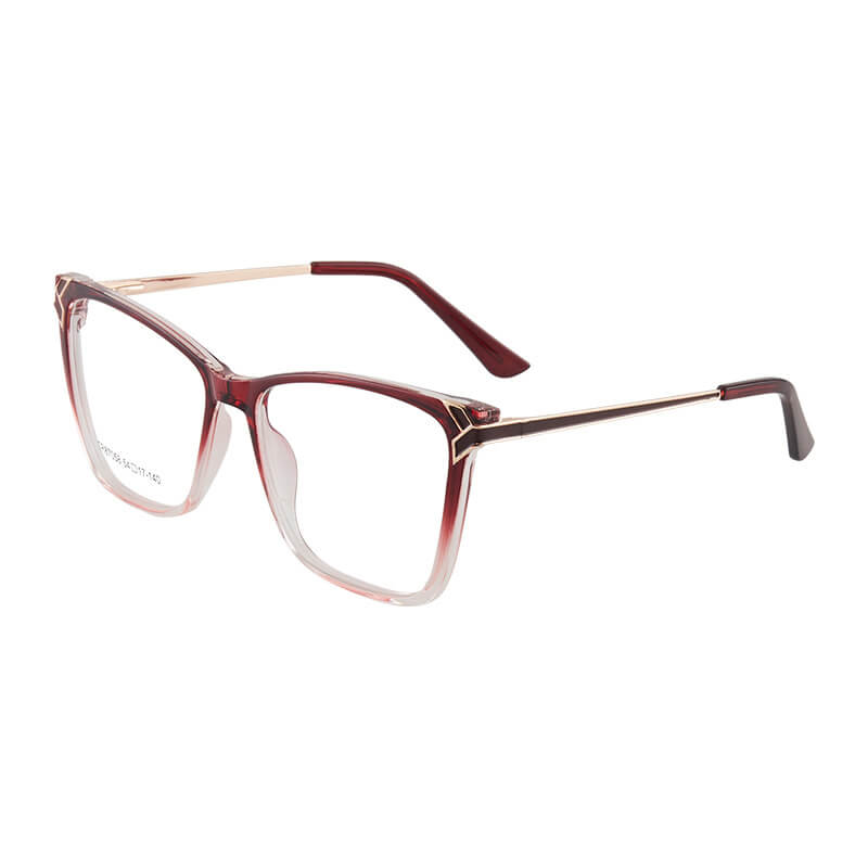 TXOME Cat Eye Square Clear Glasses -TXOME