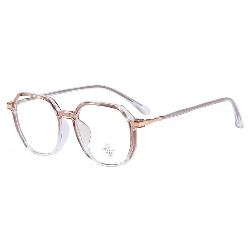 TXOME Sally Glitter Clear Frame Glasses -TXOME