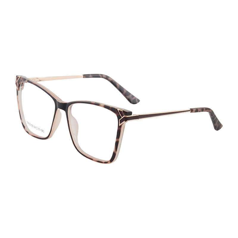 TXOME Cat Eye Square Clear Glasses -TXOME