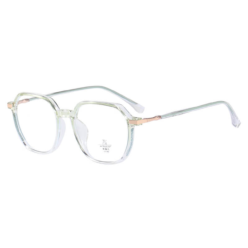 TXOME Sally Glitter Clear Frame Glasses -TXOME