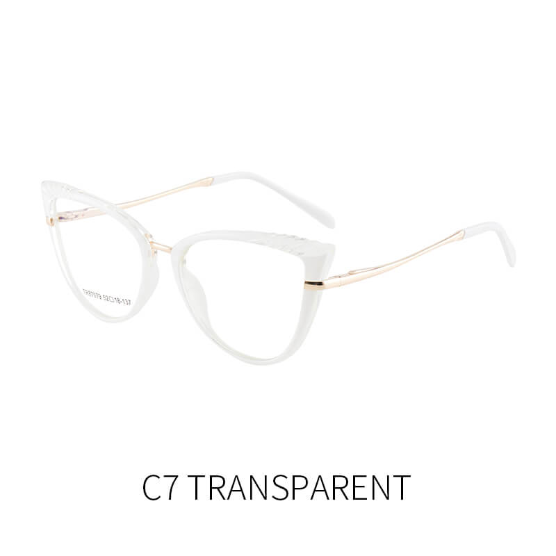 TXOME Jeni Leapoard Cat Eye Glasses -TXOME