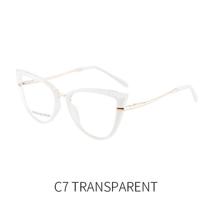 TXOME Jeni Leapoard Cat Eye Glasses -TXOME