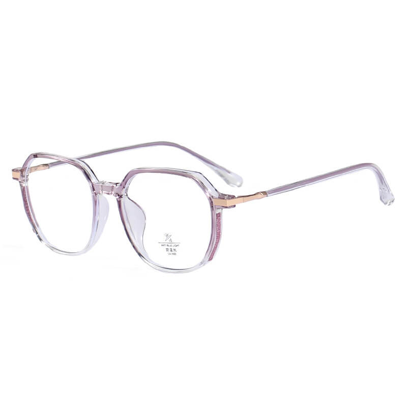 TXOME Sally Glitter Clear Frame Glasses -TXOME