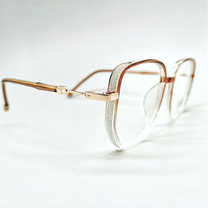 TXOME Lucky Vintage Bling Big Frame Glasses