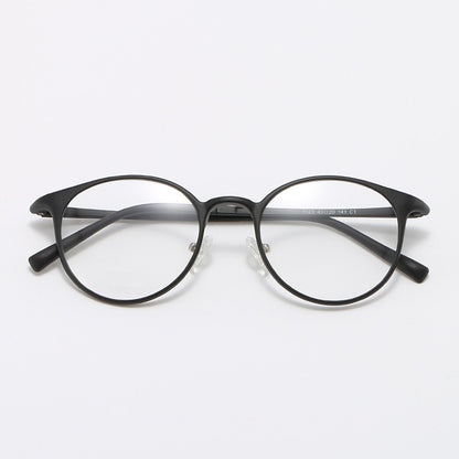 TXOME Yuri Vintage Round Frame Glasses