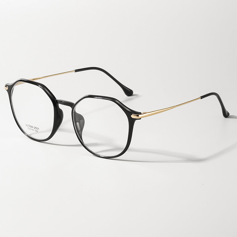 TXOME Susie Oversized Clear Frame Glasses