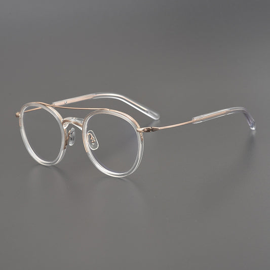 TXOME Halcyon Titanium Clear Glasses -TXOME