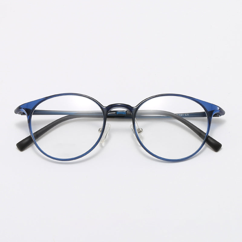 TXOME Yuri Vintage Round Frame Glasses