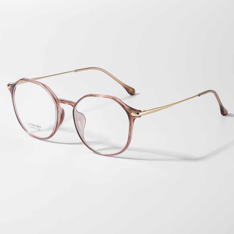 TXOME Susie Oversized Clear Frame Glasses